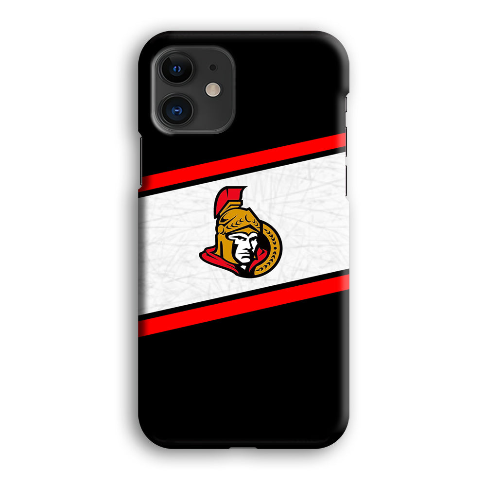 Hockey Ottawa Senators NHL 002 iPhone 12 Case-Phone Case-3D Case-Altracase
