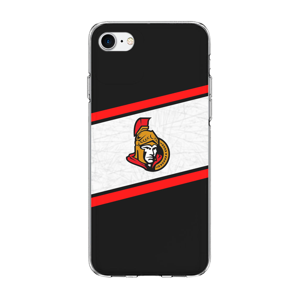 Hockey Ottawa Senators NHL 002 iPhone 7 Case-Phone Case-Clear Soft Case-Altracase