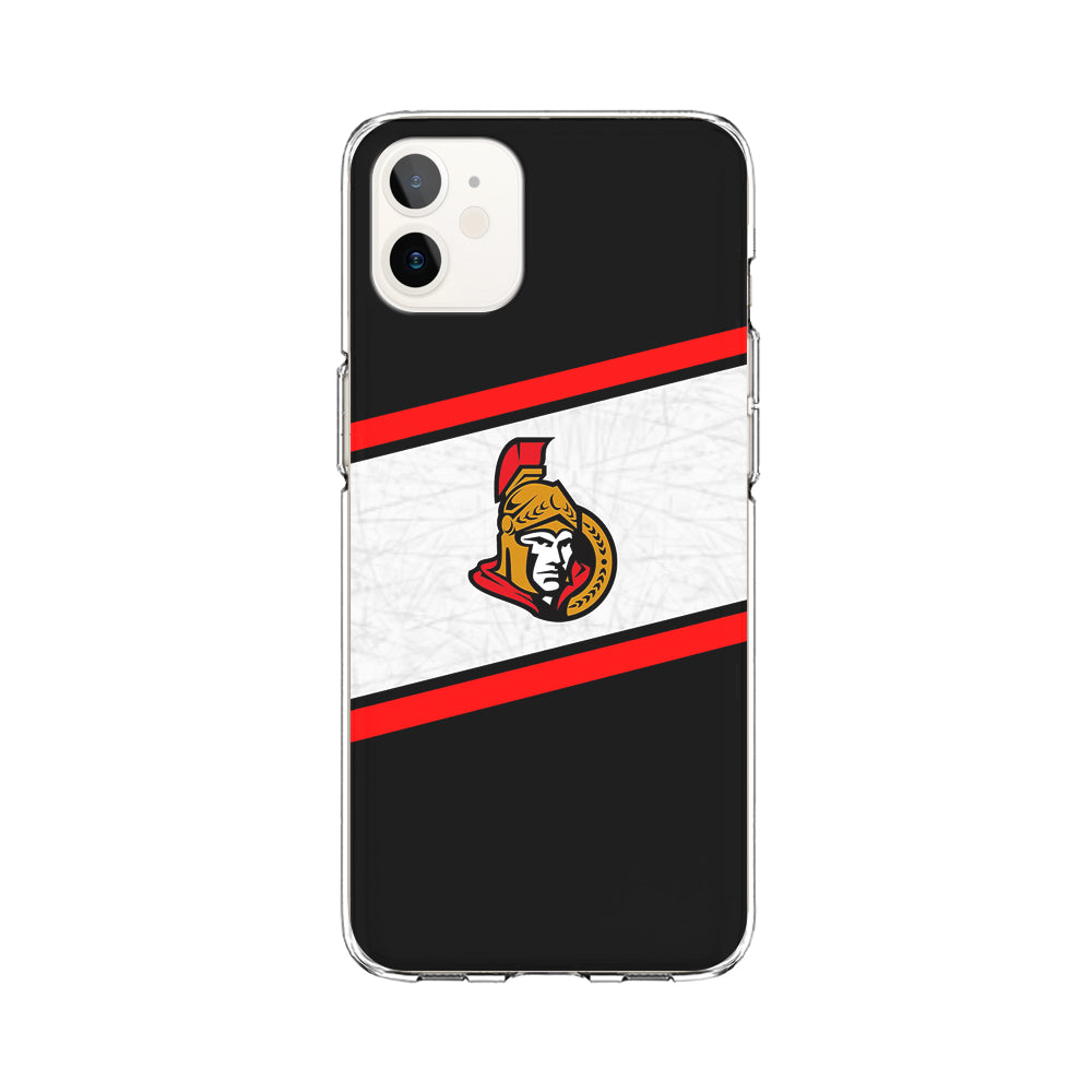 Hockey Ottawa Senators NHL 002 iPhone 12 Case-Phone Case-Clear Soft Case-Altracase