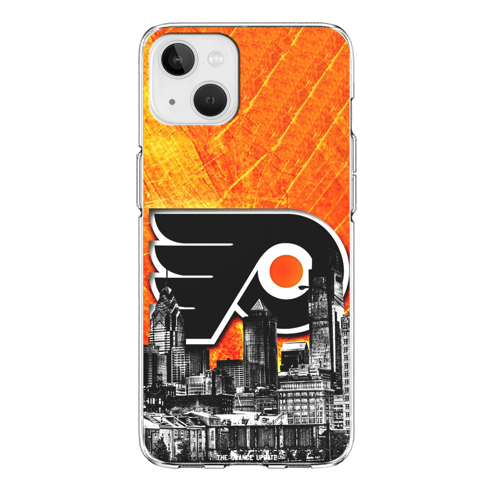 Hockey Philadelphia Flyers NHL 001 iPhone 13 Mini Case-Phone Case-Clear Soft Case-Altracase