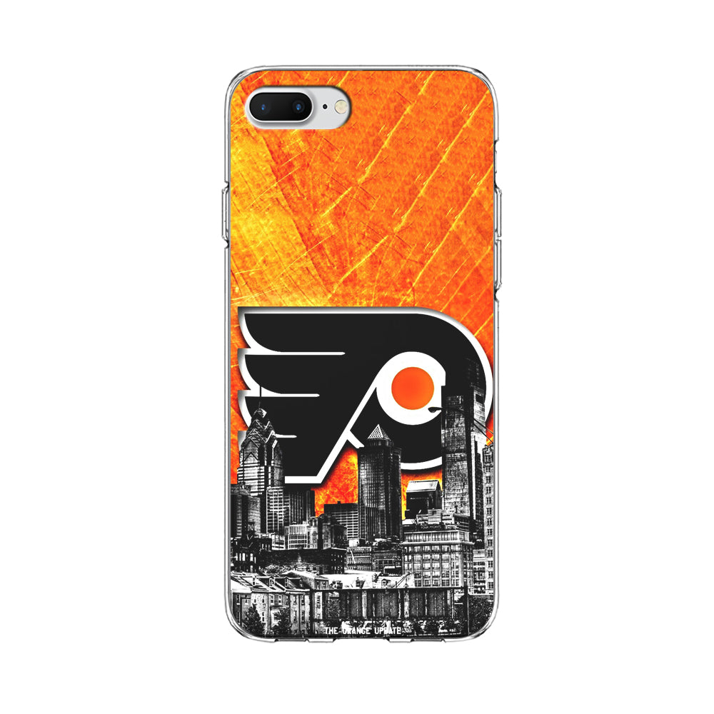 Hockey Philadelphia Flyers NHL 001 iPhone 8 Plus Case-Phone Case-Clear Soft Case-Altracase