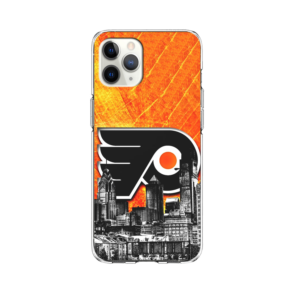 Hockey Philadelphia Flyers NHL 001 iPhone 11 Pro Max Case-Phone Case-Clear Soft Case-Altracase