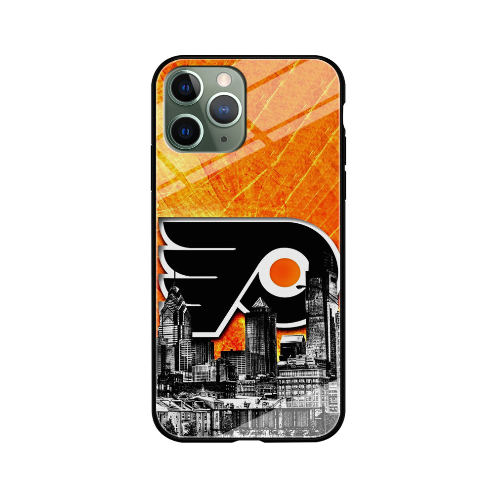 Hockey Philadelphia Flyers NHL 001 iPhone 11 Pro Max Case-Phone Case-Tempered Glass Case-Altracase