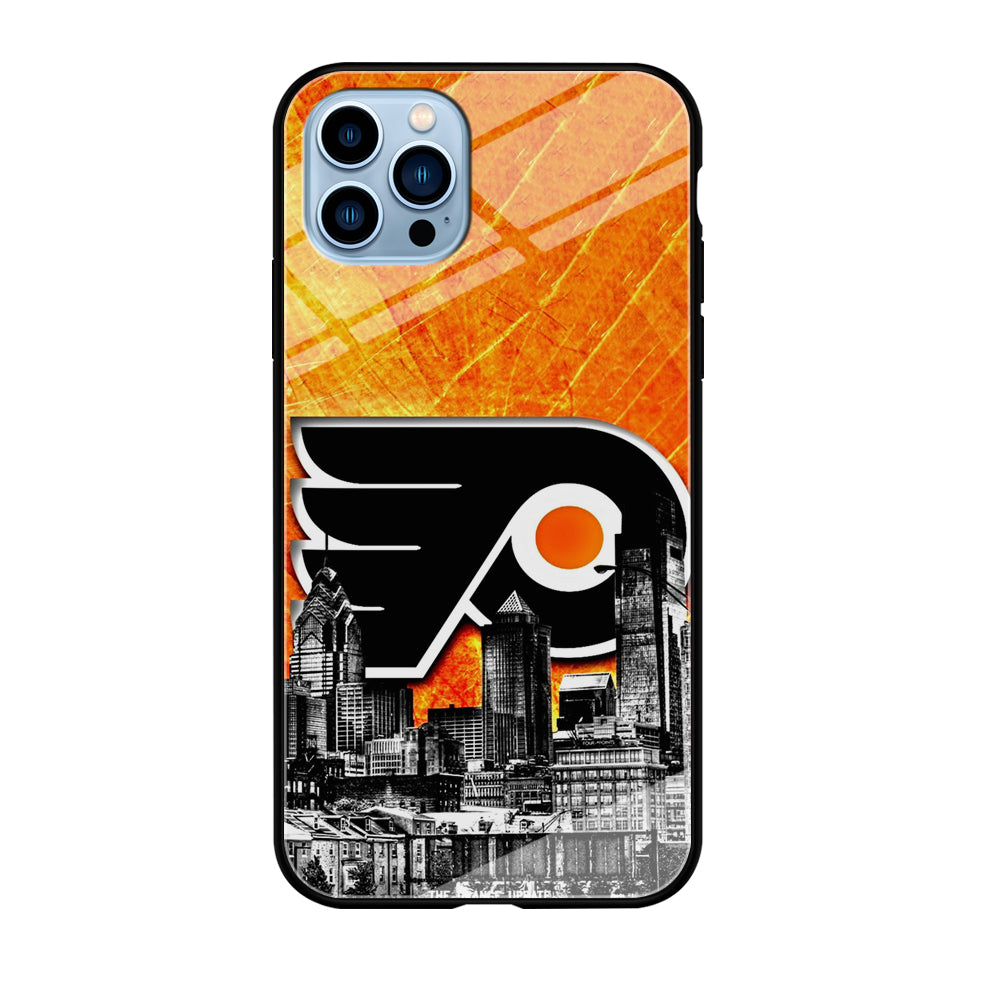 Hockey Philadelphia Flyers NHL 001 iPhone 12 Pro Max Case-Phone Case-Tempered Glass Case-Altracase