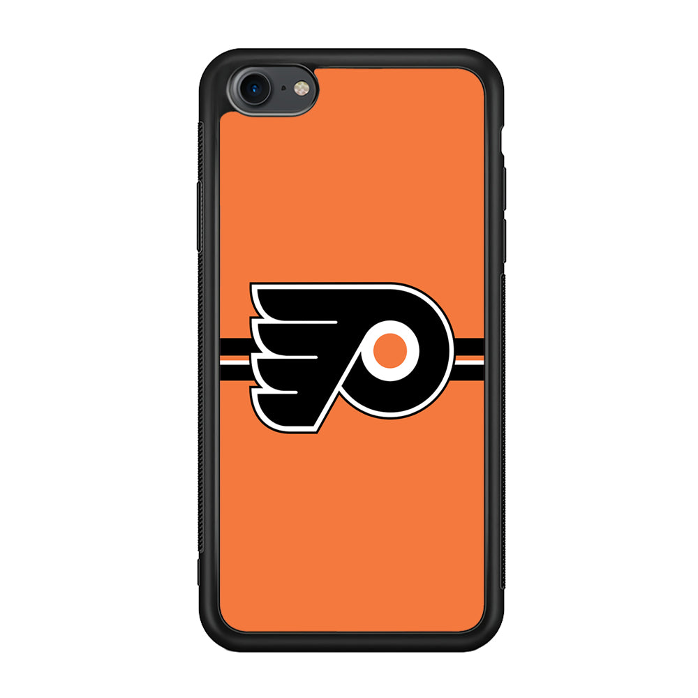 Hockey Philadelphia Flyers NHL 002 iPhone 7 Case-Phone Case-Rubber Black (2D Case)-Altracase