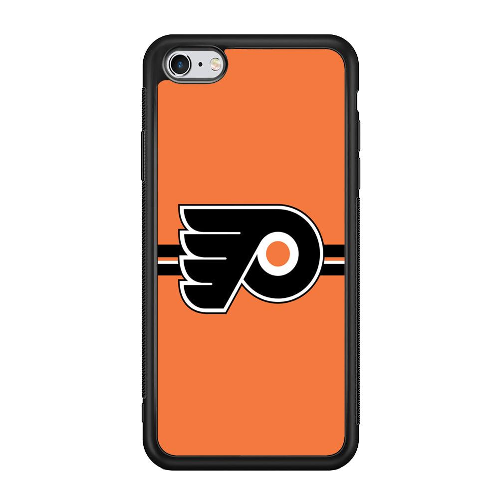 Hockey Philadelphia Flyers NHL 002 iPhone 6 | 6s Case-Phone Case-Rubber Black (2D Case)-Altracase