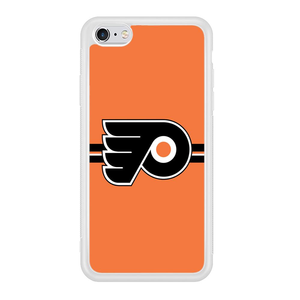 Hockey Philadelphia Flyers NHL 002 iPhone 6 | 6s Case-Phone Case-Rubber White (2D Case)-Altracase