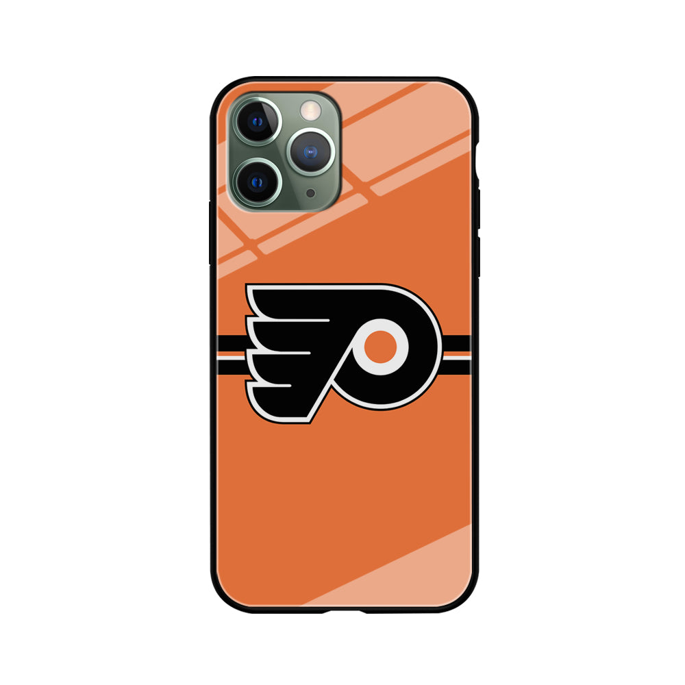 Hockey Philadelphia Flyers NHL 002 iPhone 11 Pro Max Case-Phone Case-Tempered Glass Case-Altracase