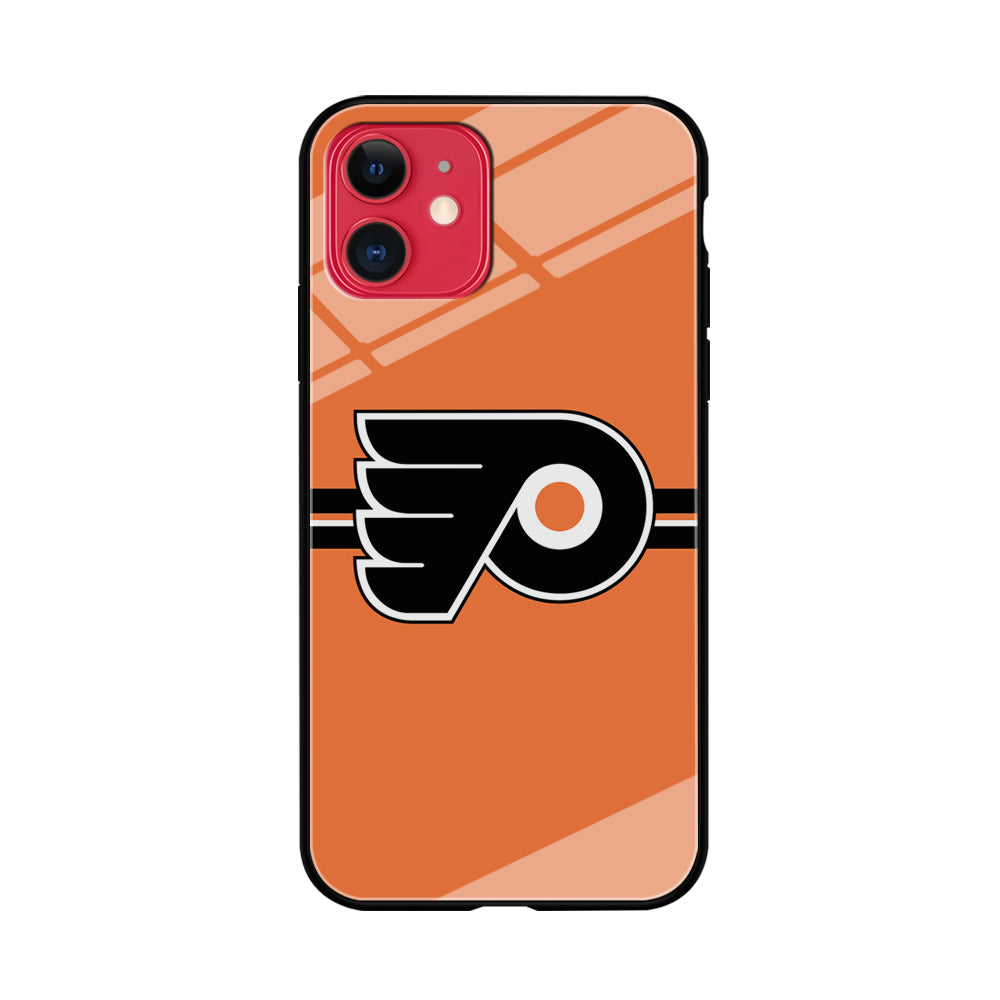 Hockey Philadelphia Flyers NHL 002 iPhone 11 Case-Phone Case-Tempered Glass Case-Altracase