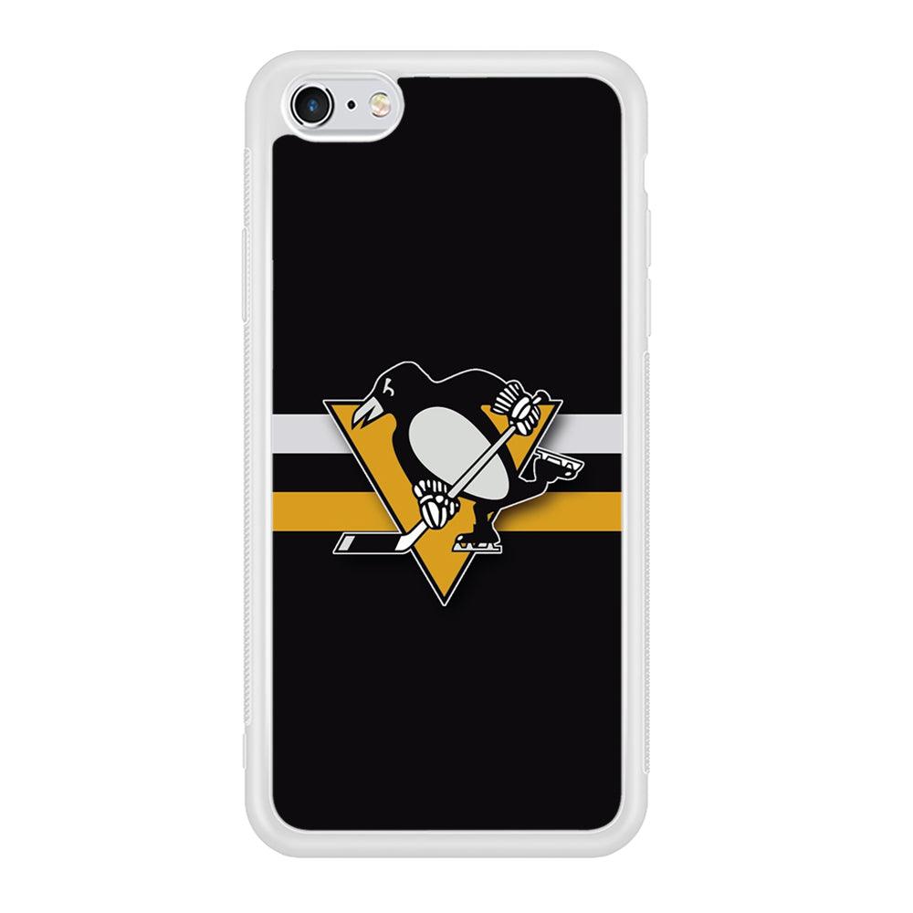 Hockey Pittsburgh Penguins NHL 001 iPhone 6 | 6s Case-Phone Case-Rubber White (2D Case)-Altracase