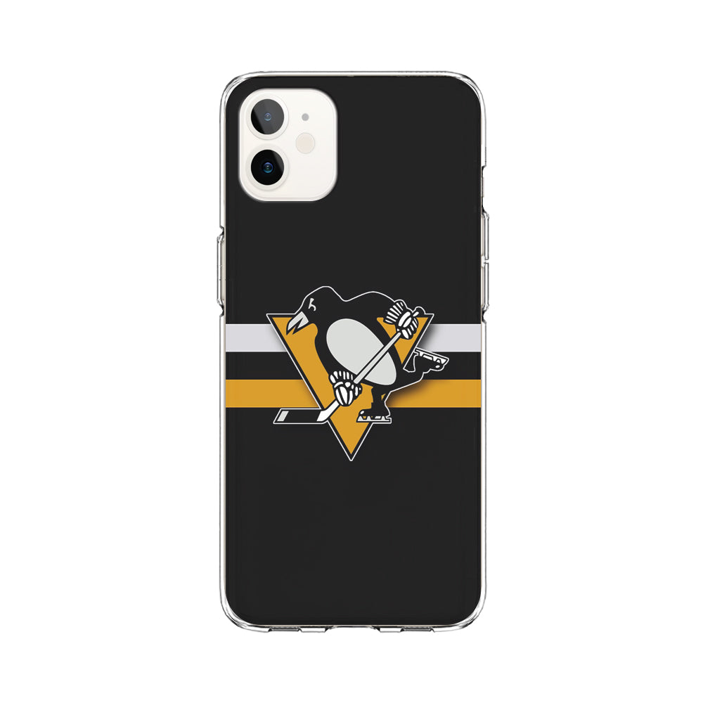 Hockey Pittsburgh Penguins NHL 001 iPhone 12 Case-Phone Case-Clear Soft Case-Altracase