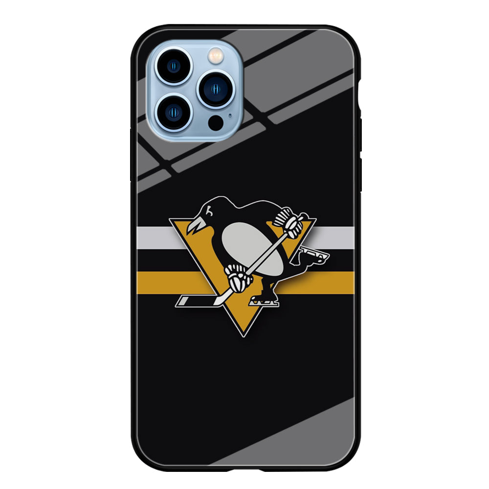 Hockey Pittsburgh Penguins NHL 001 iPhone 13 Pro Max Case-Phone Case-Tempered Glass Case-Altracase