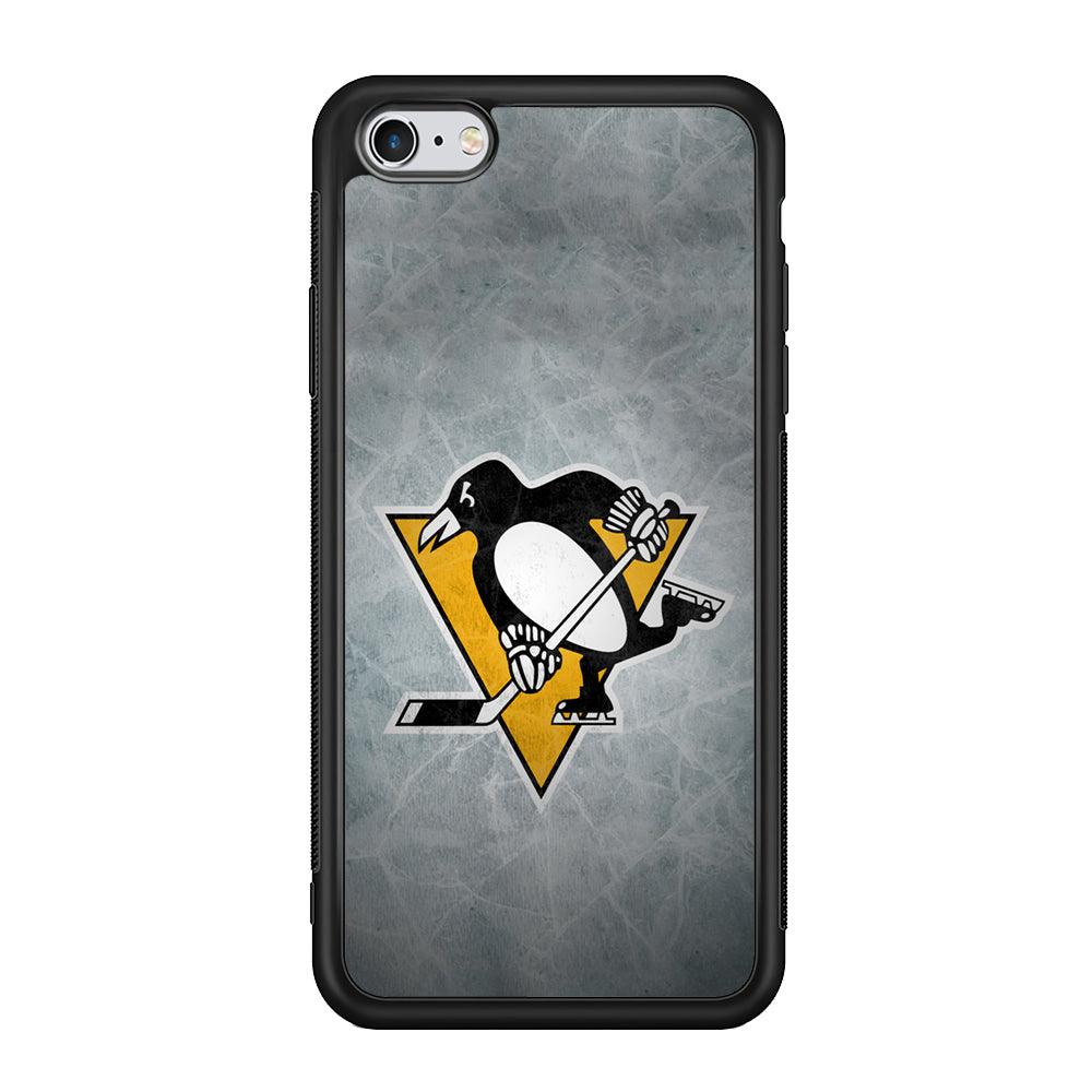 Hockey Pittsburgh Penguins NHL 002 iPhone 6 | 6s Case-Phone Case-Rubber Black (2D Case)-Altracase