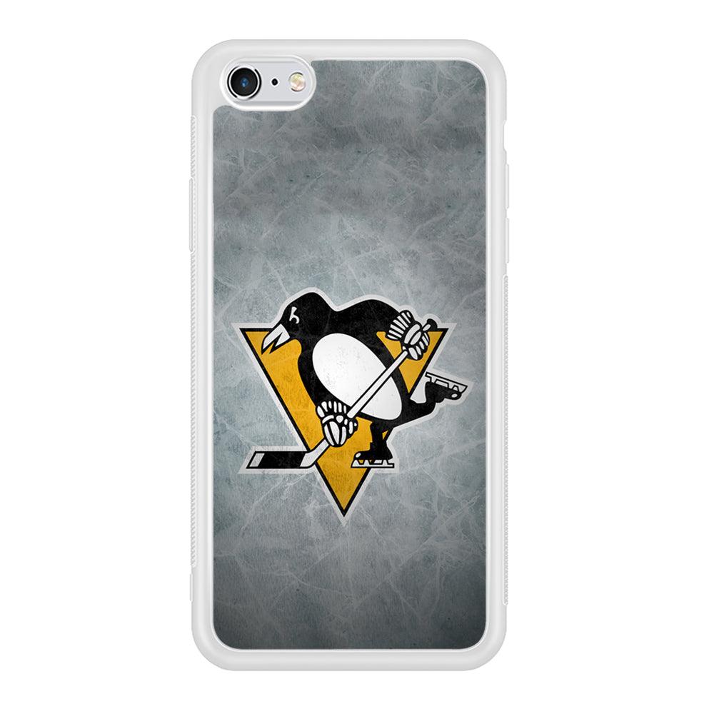 Hockey Pittsburgh Penguins NHL 002 iPhone 6 | 6s Case-Phone Case-Rubber White (2D Case)-Altracase