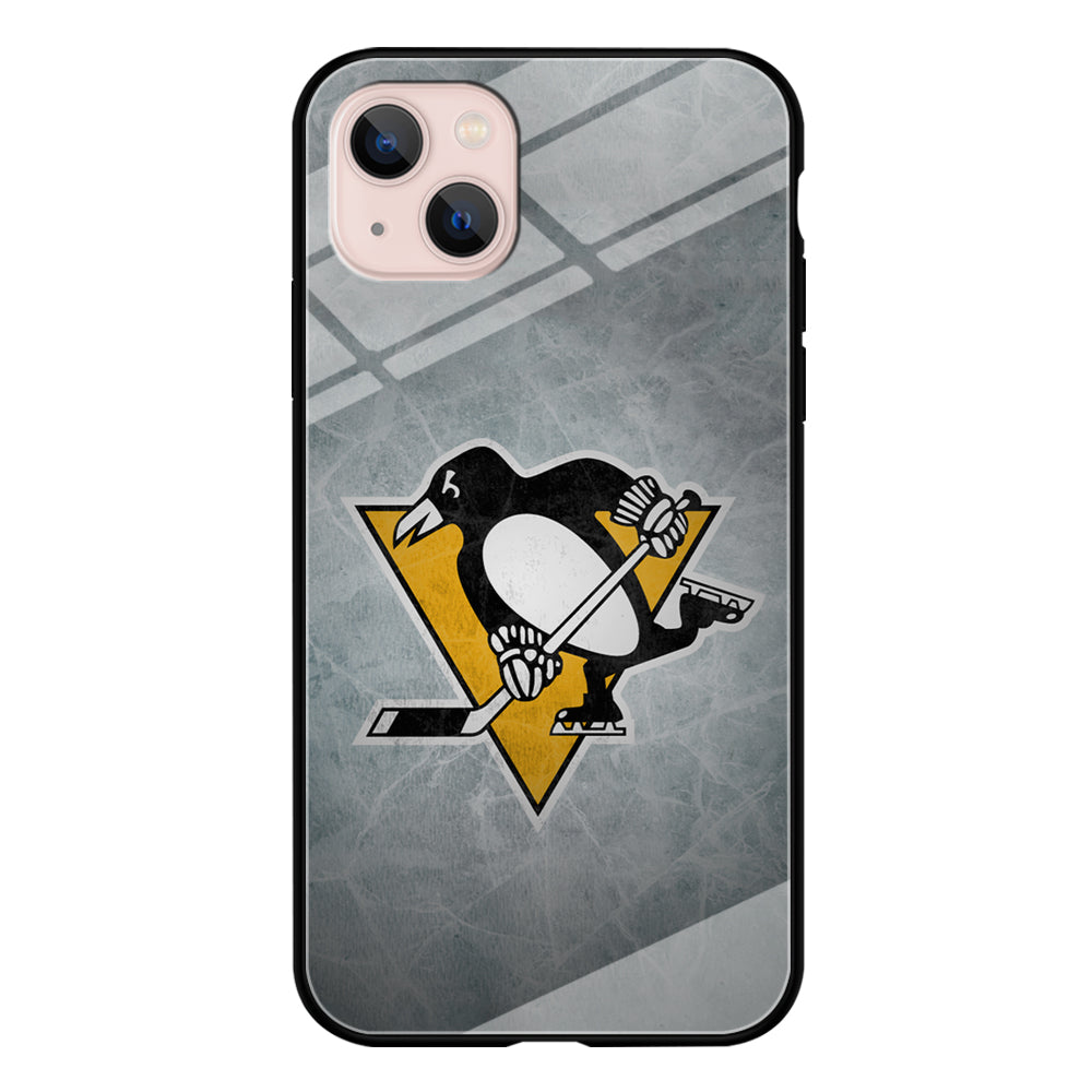 Hockey Pittsburgh Penguins NHL 002 iPhone 13 Mini Case-Phone Case-Tempered Glass Case-Altracase