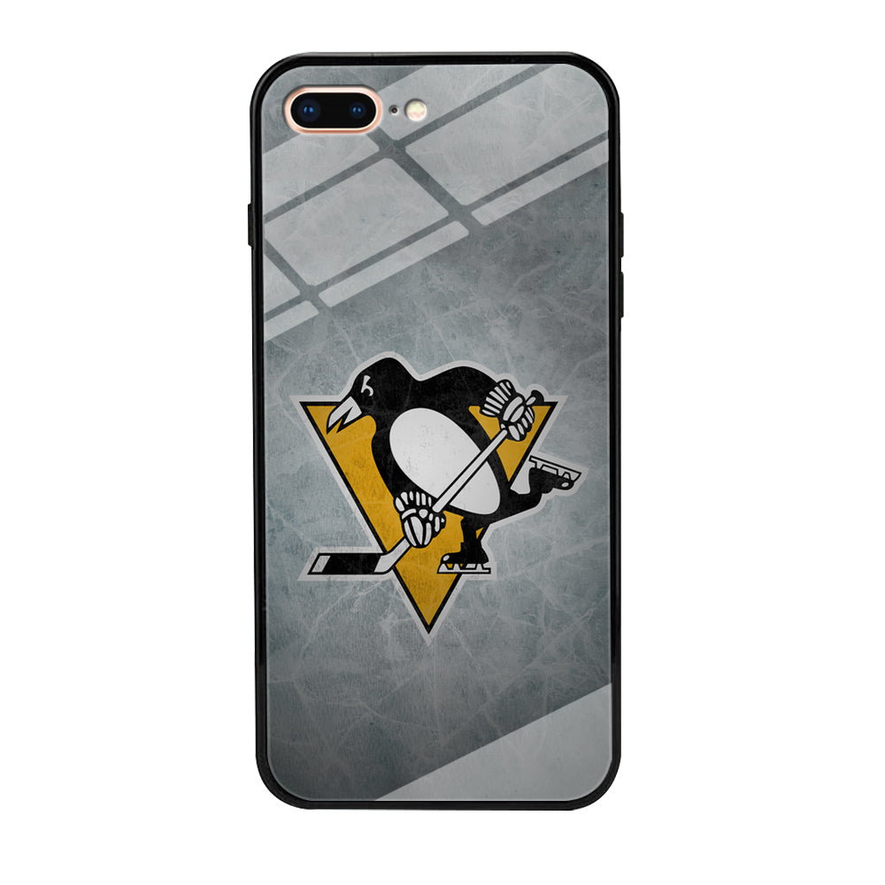 Hockey Pittsburgh Penguins NHL 002 iPhone 8 Plus Case-Phone Case-Tempered Glass Case-Altracase