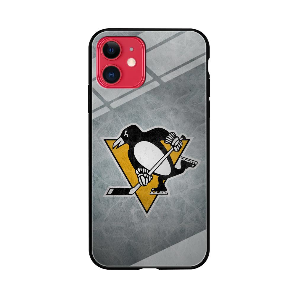 Hockey Pittsburgh Penguins NHL 002 iPhone 11 Case-Phone Case-Tempered Glass Case-Altracase