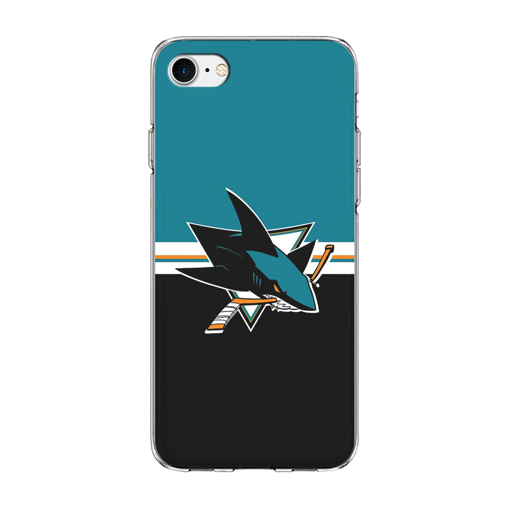 Hockey San Jose Sharks NHL 001 iPhone 7 Case-Phone Case-Clear Soft Case-Altracase