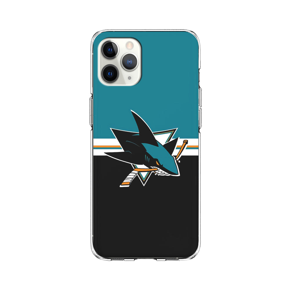 Hockey San Jose Sharks NHL 001 iPhone 11 Pro Max Case-Phone Case-Clear Soft Case-Altracase