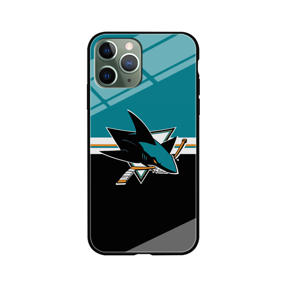 Hockey San Jose Sharks NHL 001 iPhone 11 Pro Max Case-Phone Case-Tempered Glass Case-Altracase