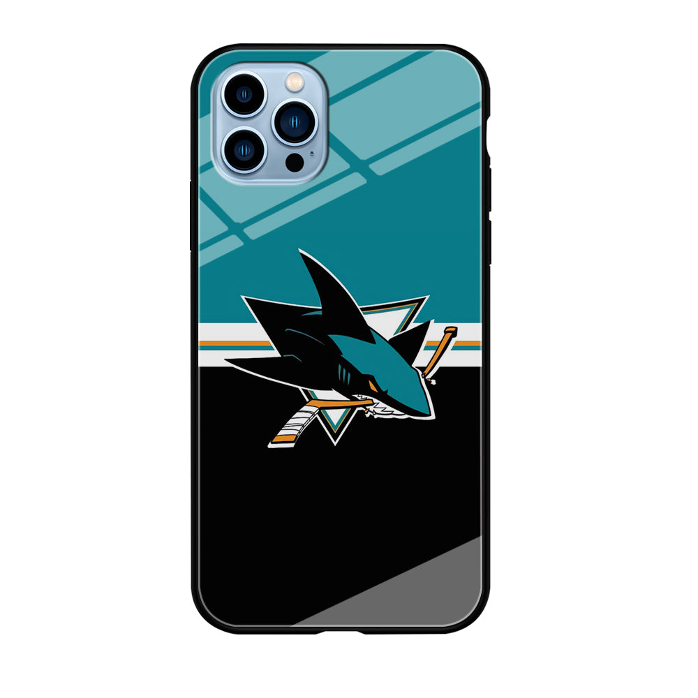 Hockey San Jose Sharks NHL 001 iPhone 12 Pro Max Case-Phone Case-Tempered Glass Case-Altracase