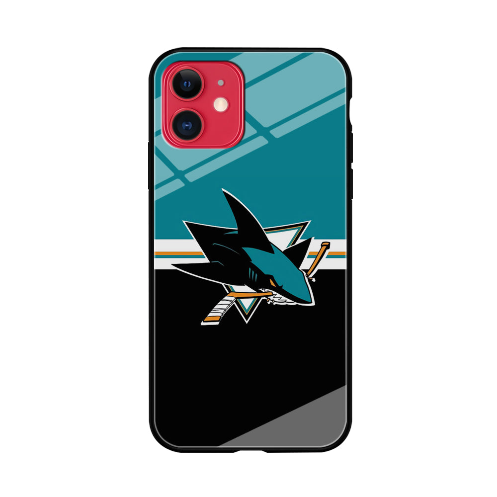 Hockey San Jose Sharks NHL 001 iPhone 11 Case-Phone Case-Tempered Glass Case-Altracase