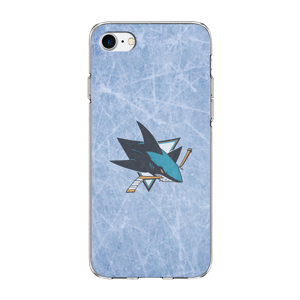 Hockey San Jose Sharks NHL 002 iPhone 7 Case-Phone Case-Clear Soft Case-Altracase