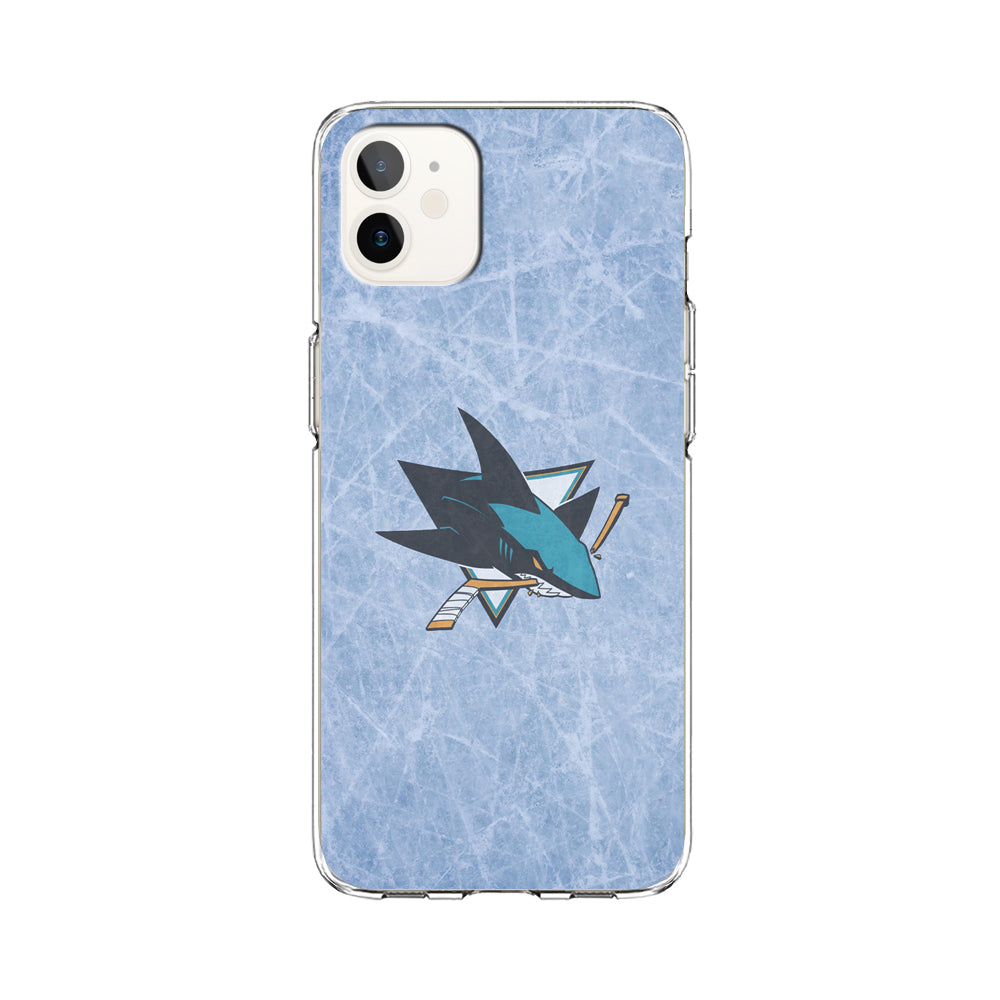 Hockey San Jose Sharks NHL 002 iPhone 12 Case-Phone Case-Clear Soft Case-Altracase