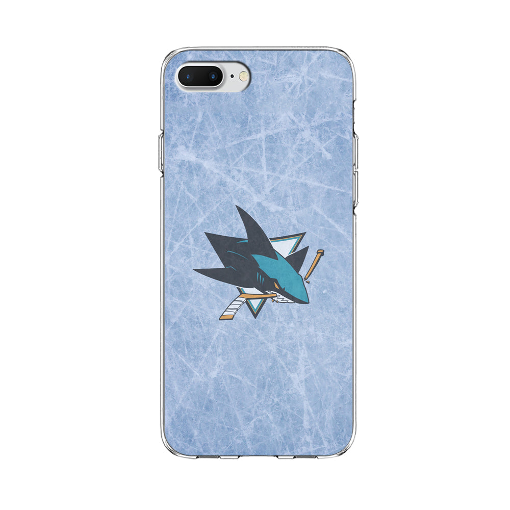 Hockey San Jose Sharks NHL 002 iPhone 8 Plus Case-Phone Case-Clear Soft Case-Altracase