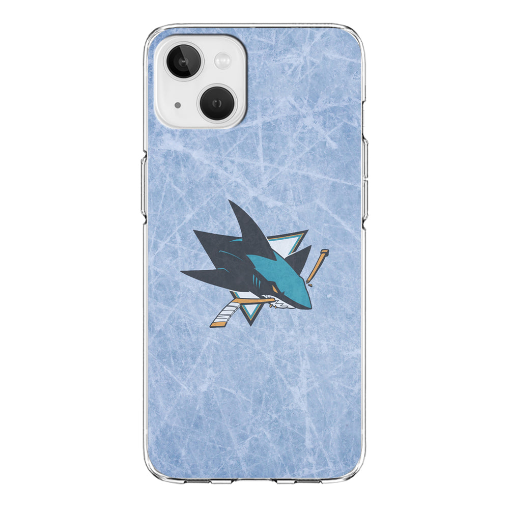 Hockey San Jose Sharks NHL 002 iPhone 13 Mini Case-Phone Case-Clear Soft Case-Altracase