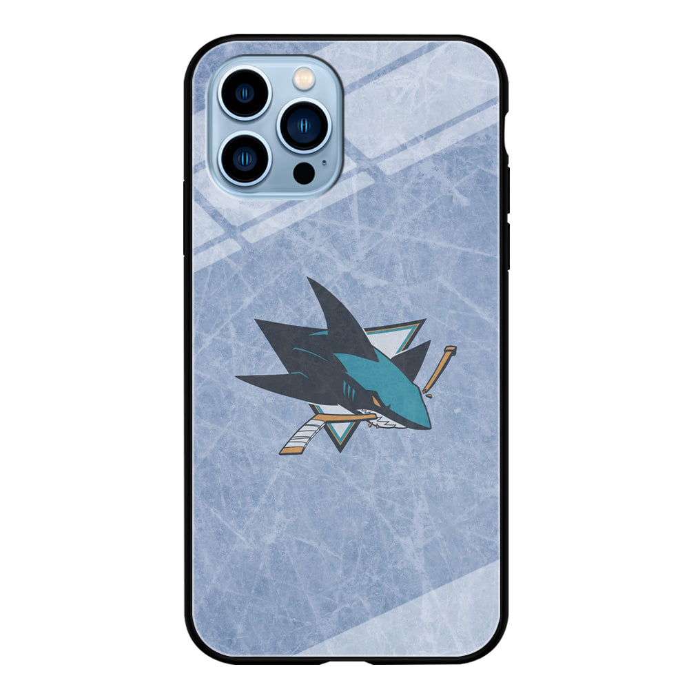 Hockey San Jose Sharks NHL 002 iPhone 13 Pro Max Case-Phone Case-Tempered Glass Case-Altracase