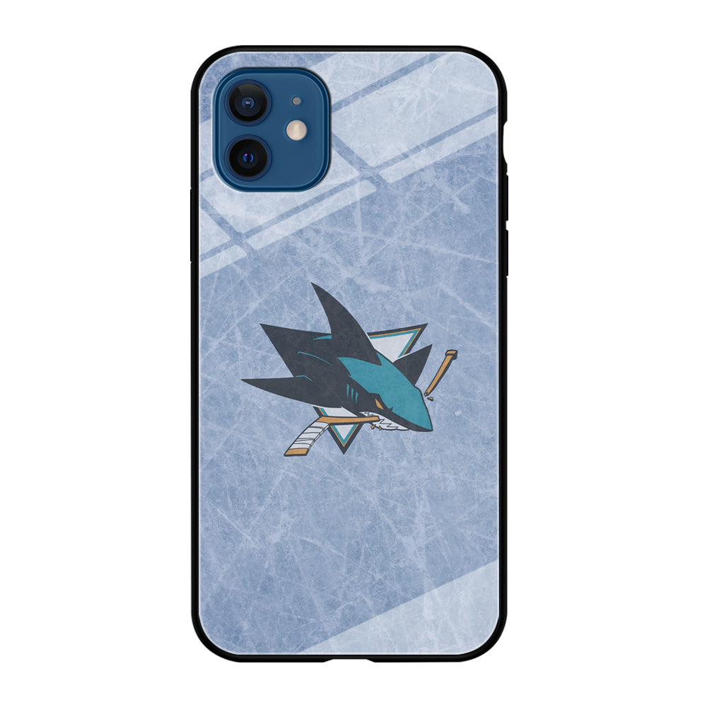 Hockey San Jose Sharks NHL 002 iPhone 12 Mini Case-Phone Case-Tempered Glass Case-Altracase