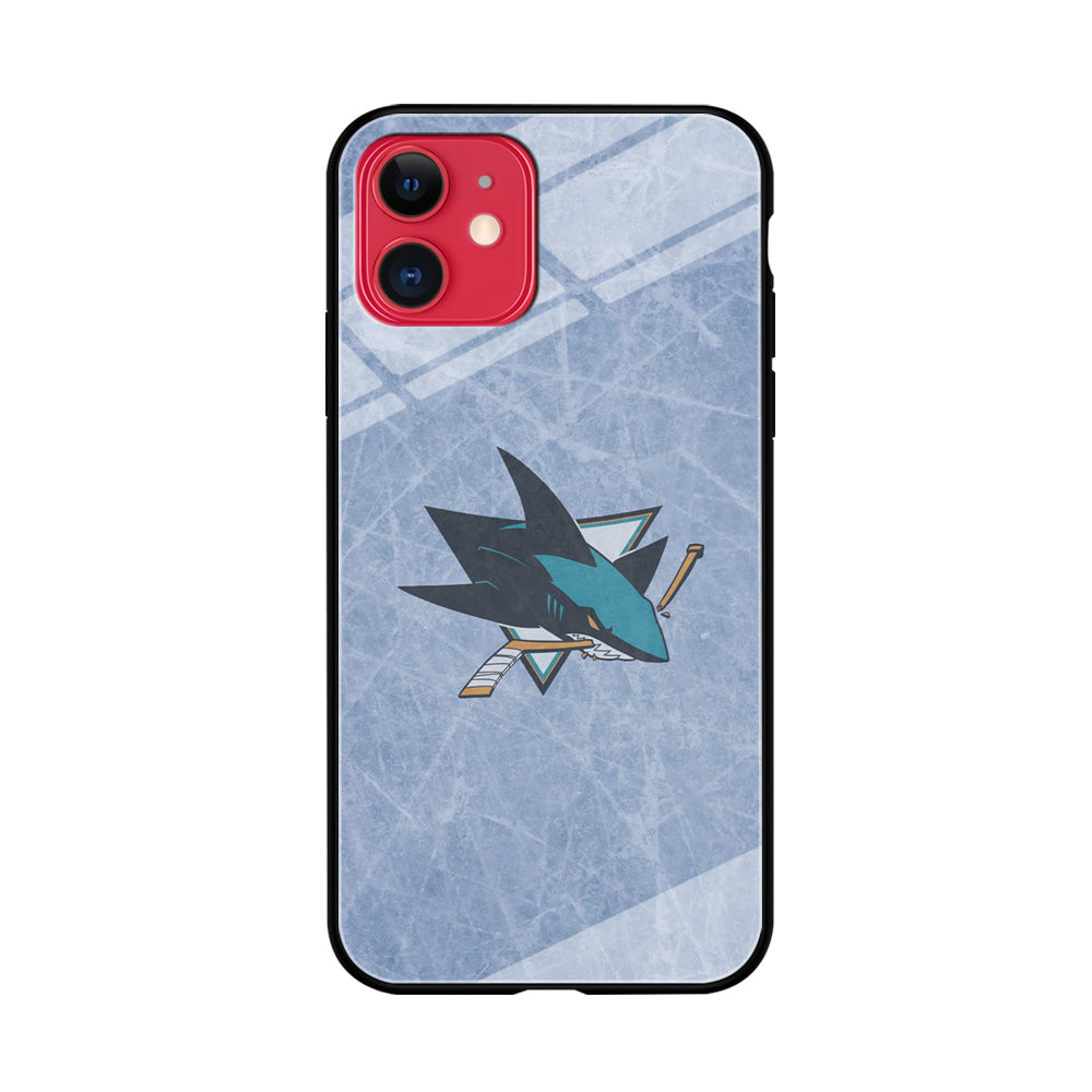 Hockey San Jose Sharks NHL 002 iPhone 11 Case-Phone Case-Tempered Glass Case-Altracase