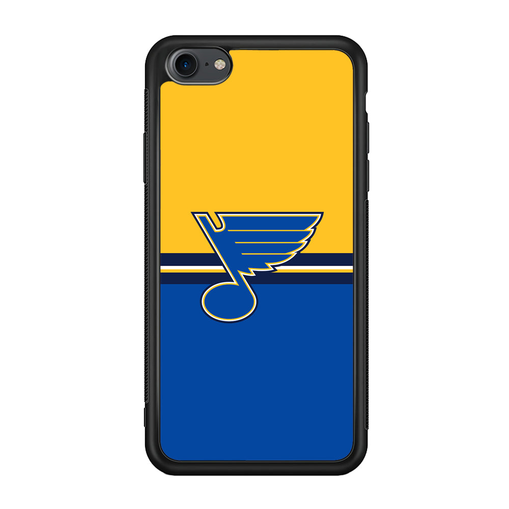 Hockey St. Louis Blues NHL 001 iPhone 7 Case-Phone Case-Rubber Black (2D Case)-Altracase