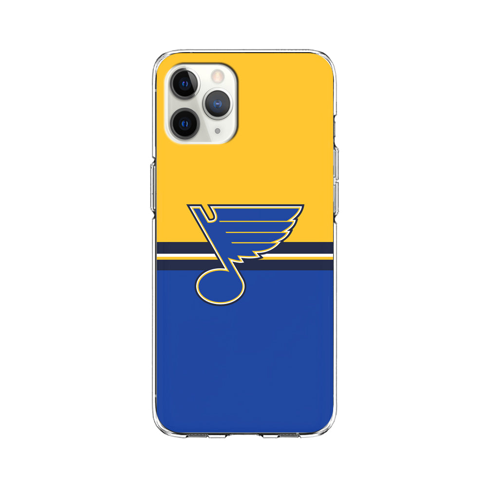 Hockey St. Louis Blues NHL 001 iPhone 11 Pro Max Case-Phone Case-Clear Soft Case-Altracase