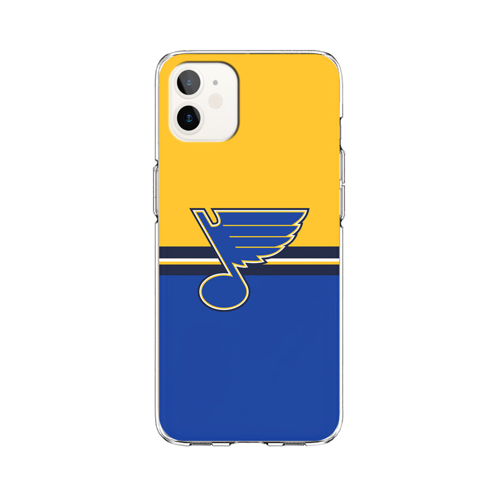 Hockey St. Louis Blues NHL 001 iPhone 12 Case-Phone Case-Clear Soft Case-Altracase
