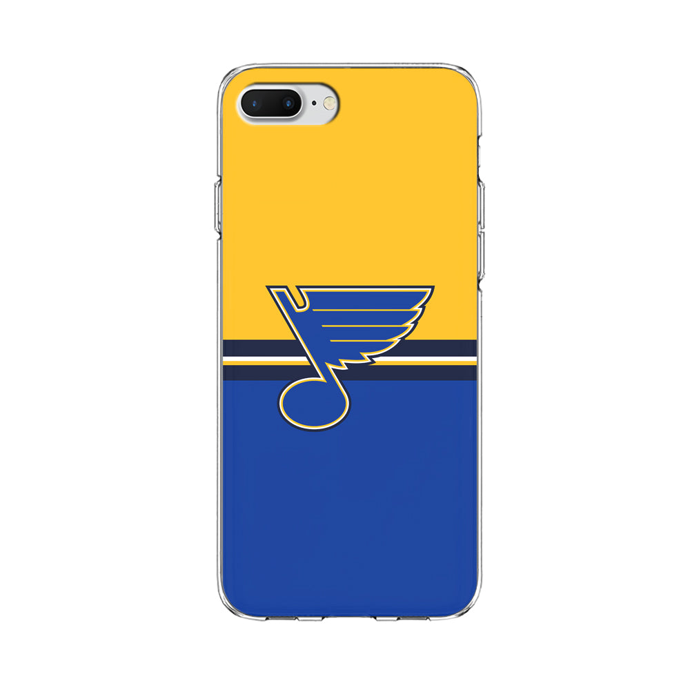 Hockey St. Louis Blues NHL 001 iPhone 8 Plus Case-Phone Case-Clear Soft Case-Altracase