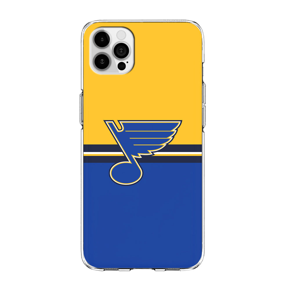 Hockey St. Louis Blues NHL 001 iPhone 13 Pro Case-Phone Case-Clear Soft Case-Altracase