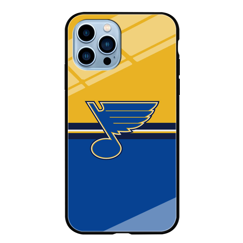 Hockey St. Louis Blues NHL 001 iPhone 13 Pro Case-Phone Case-Tempered Glass Case-Altracase