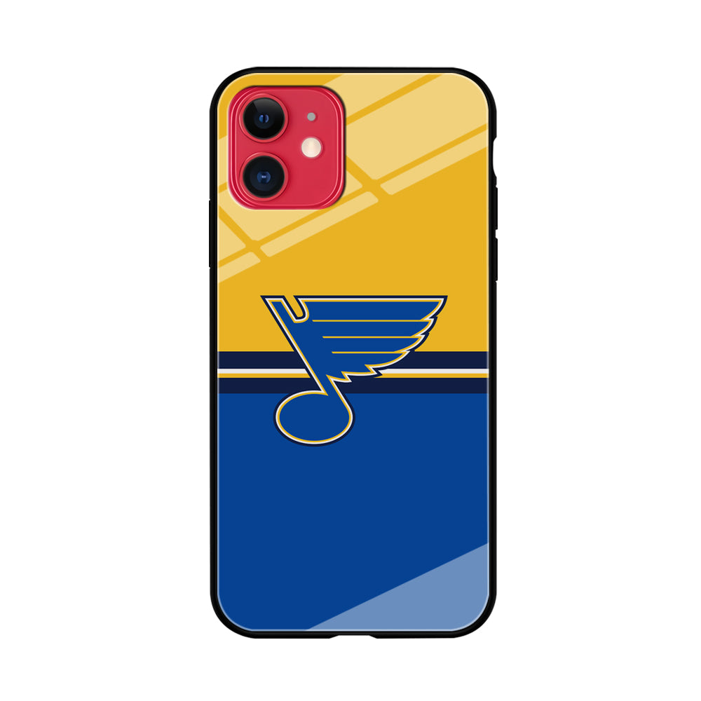 Hockey St. Louis Blues NHL 001 iPhone 11 Case-Phone Case-Tempered Glass Case-Altracase
