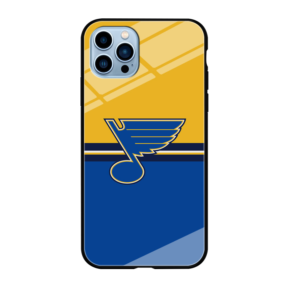 Hockey St. Louis Blues NHL 001 iPhone 12 Pro Max Case-Phone Case-Tempered Glass Case-Altracase