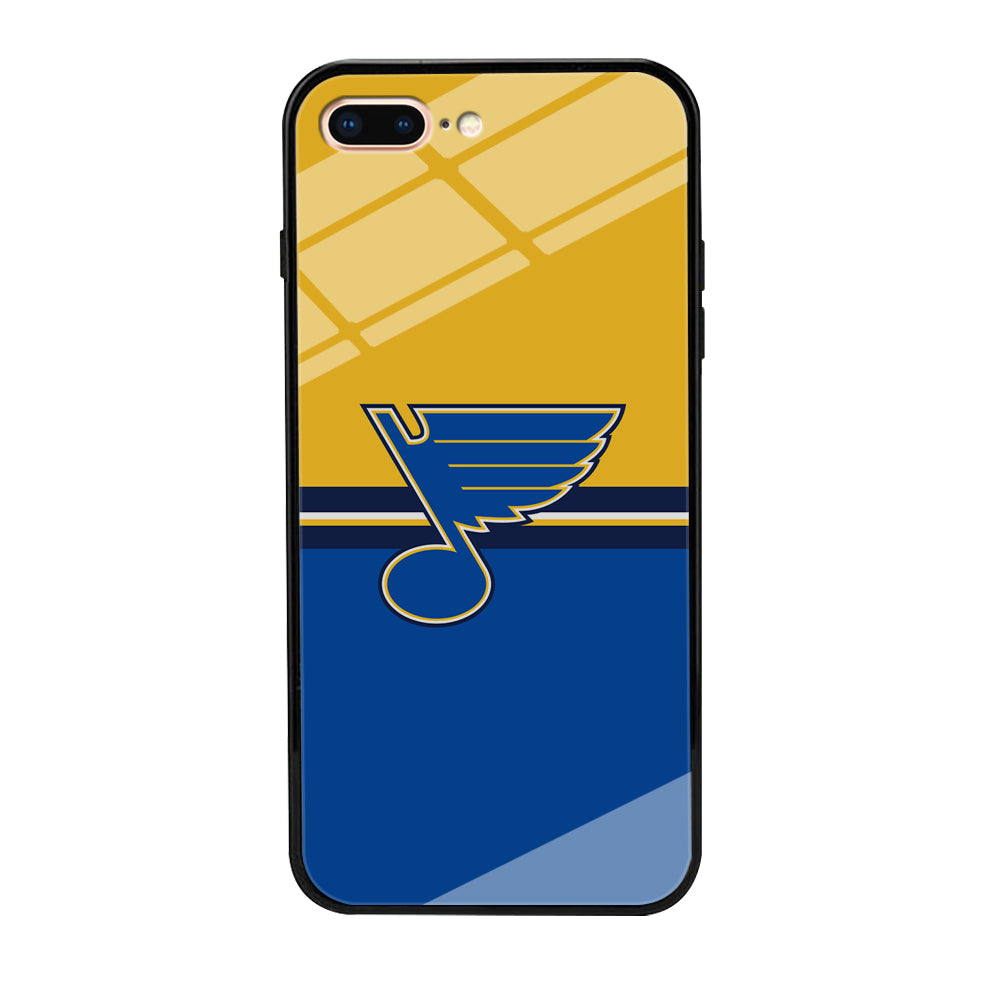 Hockey St. Louis Blues NHL 001 iPhone 8 Plus Case-Phone Case-Tempered Glass Case-Altracase