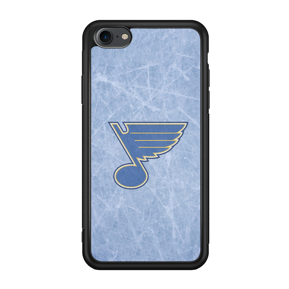 Hockey St. Louis Blues NHL 002 iPhone 7 Case-Phone Case-Rubber Black (2D Case)-Altracase