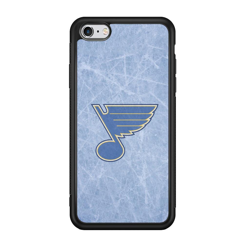 Hockey St. Louis Blues NHL 002 iPhone 6 | 6s Case-Phone Case-Rubber Black (2D Case)-Altracase