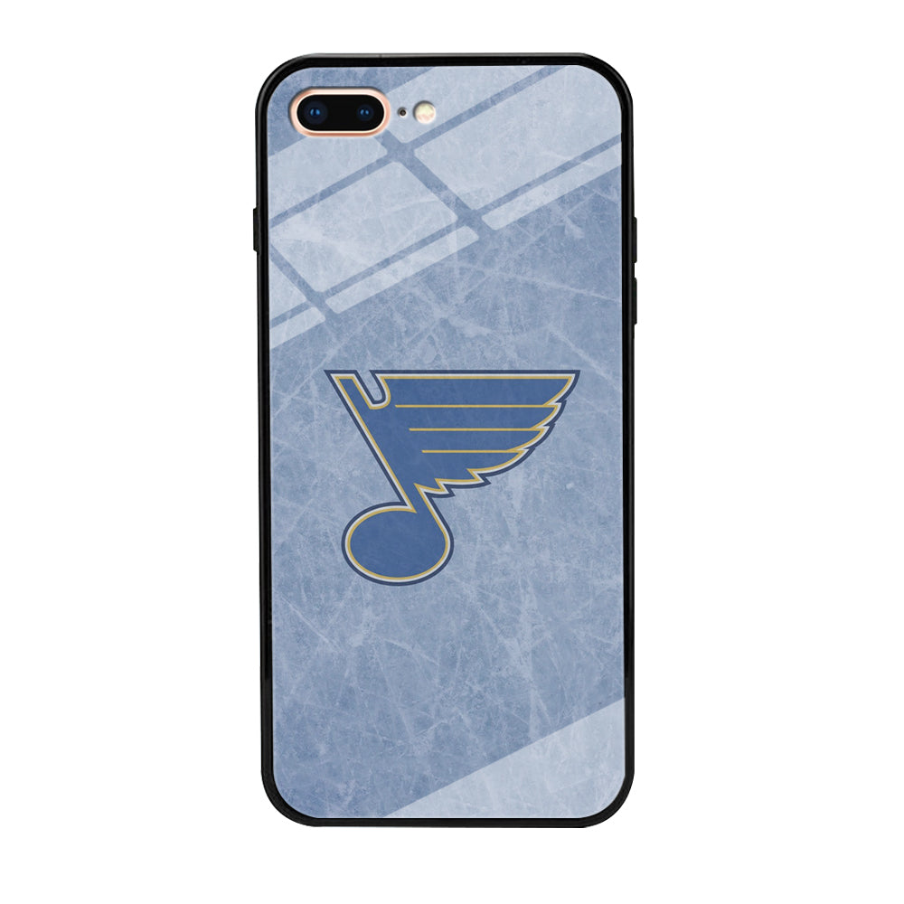 Hockey St. Louis Blues NHL 002 iPhone 8 Plus Case-Phone Case-Tempered Glass Case-Altracase