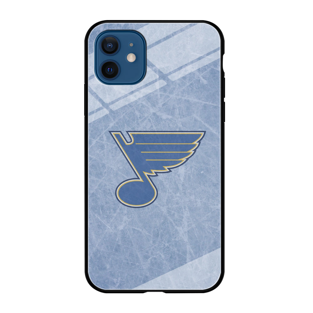 Hockey St. Louis Blues NHL 002 iPhone 12 Case-Phone Case-Tempered Glass Case-Altracase
