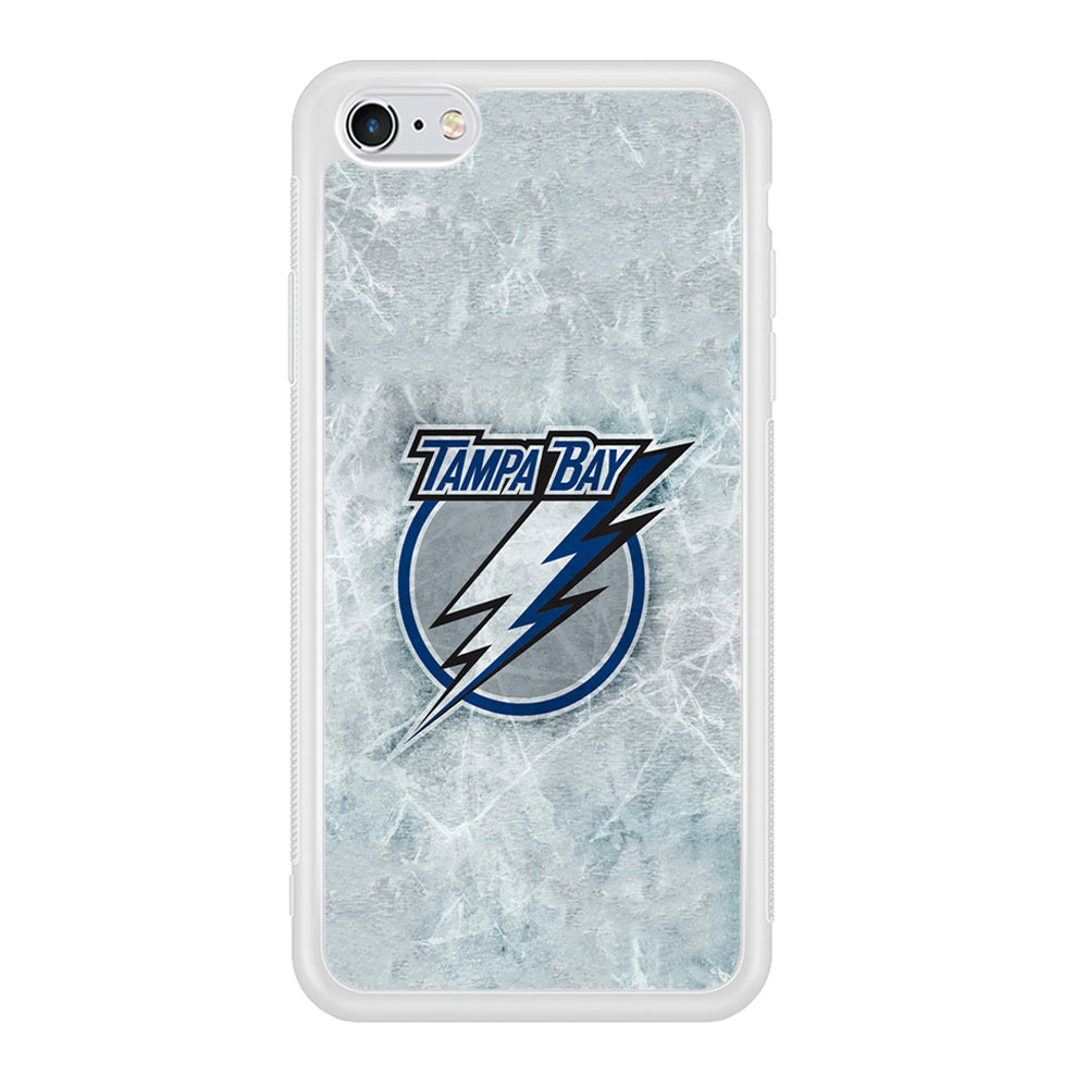 Hockey Tampa Bay Lightning NHL 001 iPhone 6 Plus | 6s Plus Case-Phone Case-Rubber White (2D Case)-Altracase