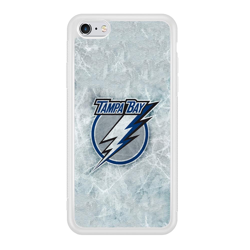 Hockey Tampa Bay Lightning NHL 001 iPhone 6 | 6s Case-Phone Case-Rubber White (2D Case)-Altracase