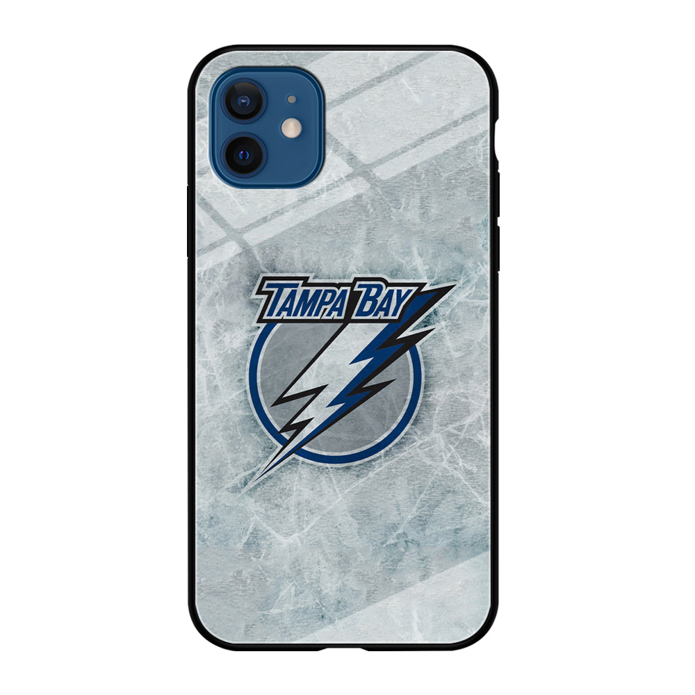 Hockey Tampa Bay Lightning NHL 001 iPhone 12 Mini Case-Phone Case-Tempered Glass Case-Altracase