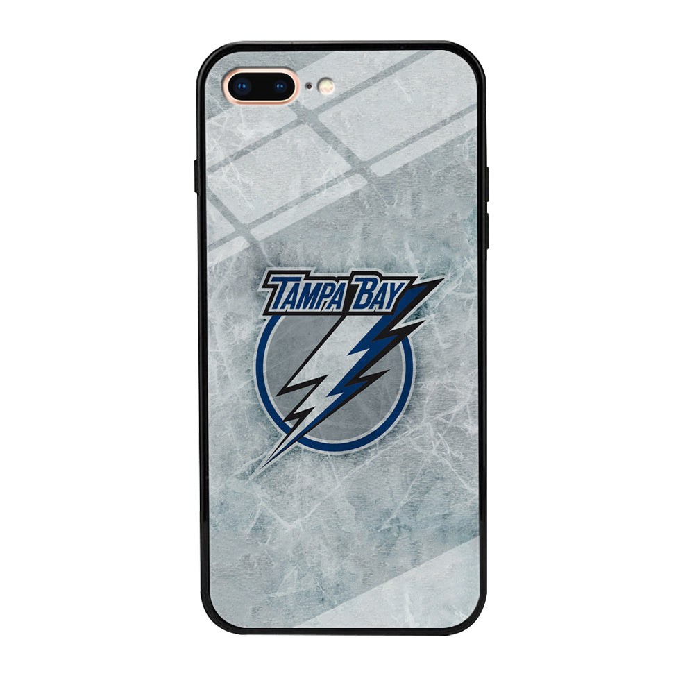 Hockey Tampa Bay Lightning NHL 001 iPhone 8 Plus Case-Phone Case-Tempered Glass Case-Altracase